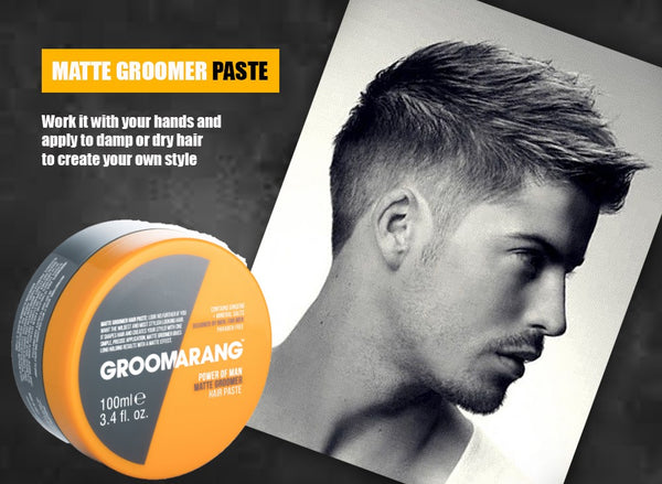 Groomarang Power of Man Matte Groomer Hair Paste 100ml 0