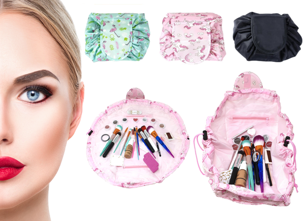 Glamza Drawstring Makeup Bags - 4 Colours 0