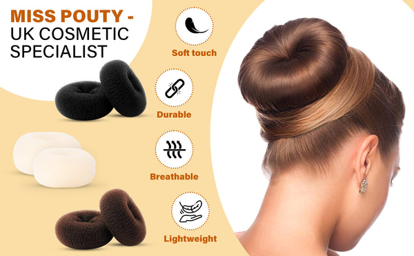 Hair Styling Hair Buns - 3 Sizes 0