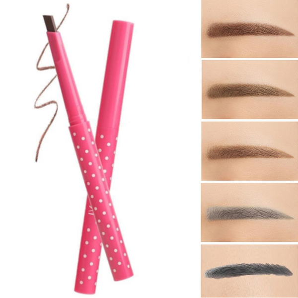 Maxdona Professional Retractable Eyebrow Pencils Pink 2