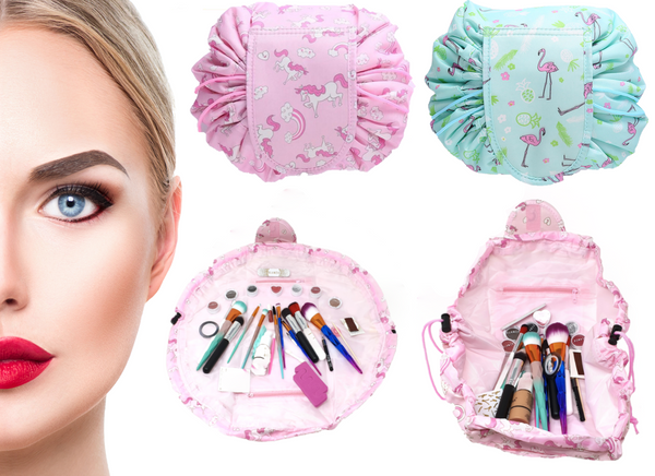 Glamza Drawstring Makeup Bags - 4 Colours 2