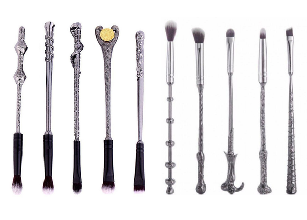 10pc Harry Potter Inspired Makeup Brush Set 0