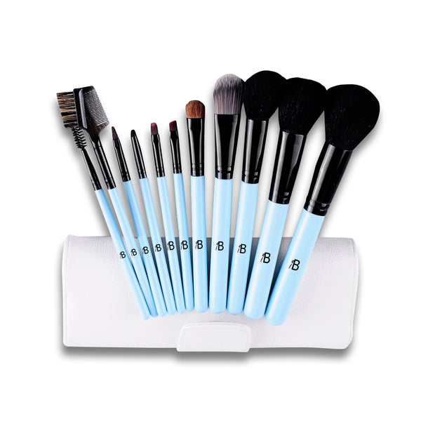 11pc IB Essential Luxury Makeup Brush Set 0