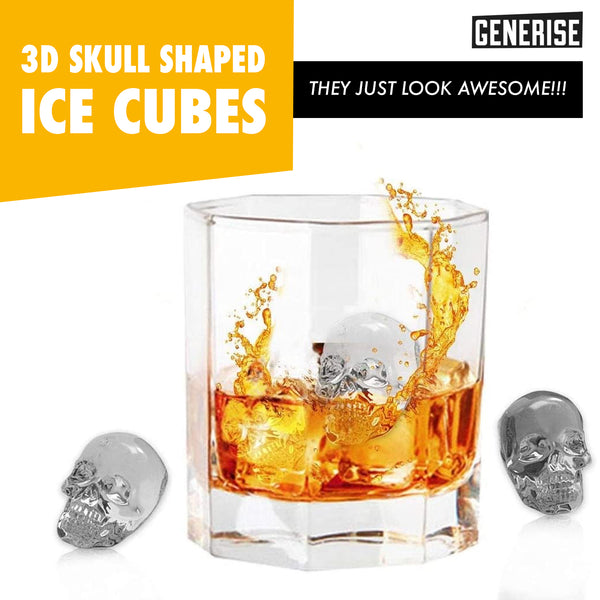 Whiskey Stones with Optional Ice Skull Trays 9