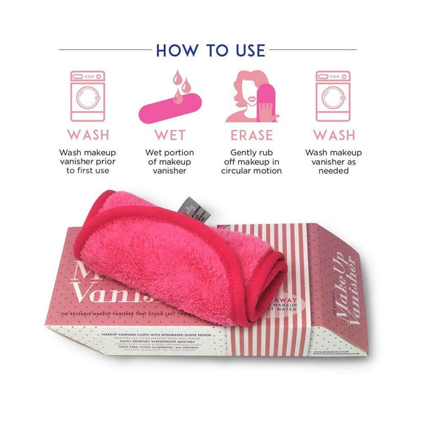 Water Only Makeup Removal Glove - Vanisher Cloth 4