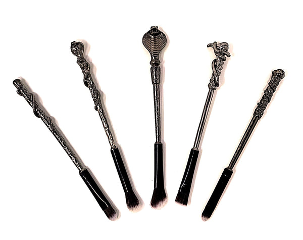 5pc Magical Wizard Inspired Snakehead Make Up Brush Set 2