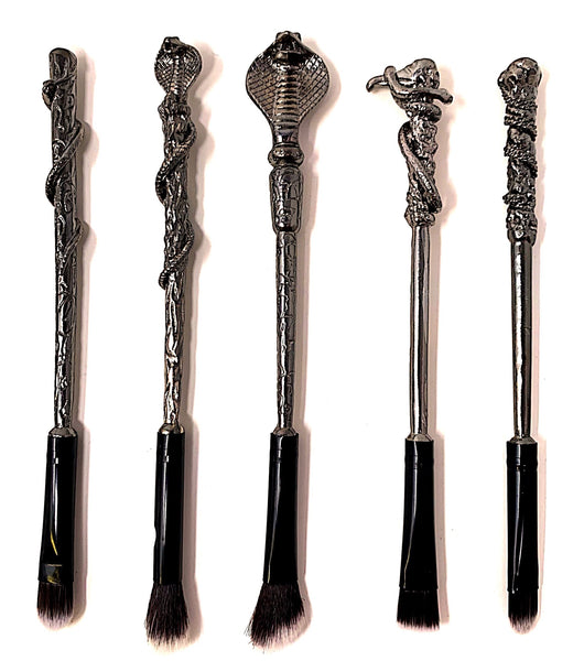 5pc Magical Wizard Inspired Snakehead Make Up Brush Set 1