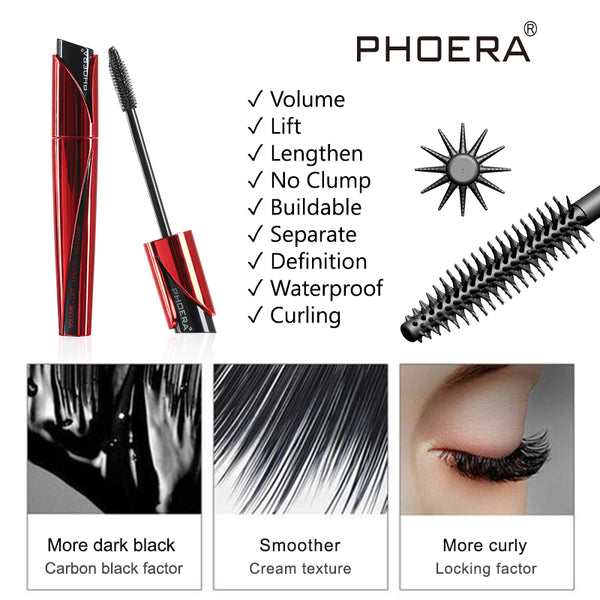 Phoera 9D High Definition Mascara 3