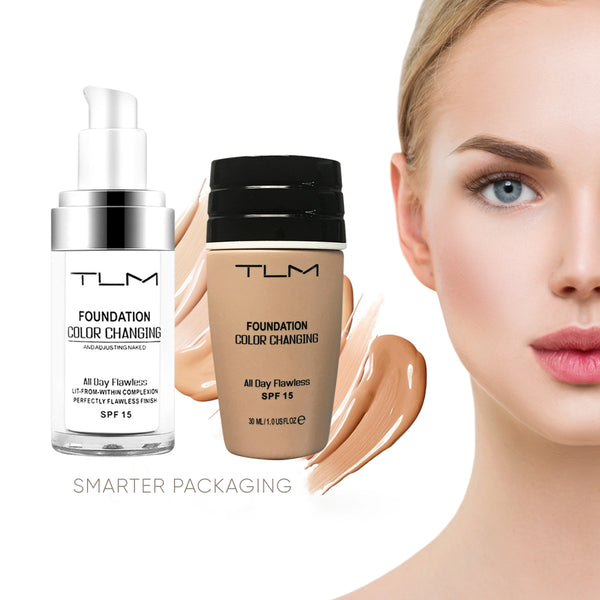 TLM™ Color Changing Foundation SPF 15 - White Bottle 5