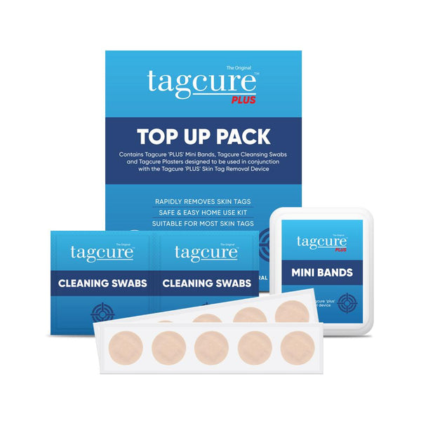 Tagcure PLUS Top Up Pack - For Skin Tags 0.5cm or Larger - Unisex 0