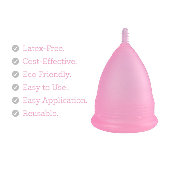 Womens Menstrual Cups - Pink 1