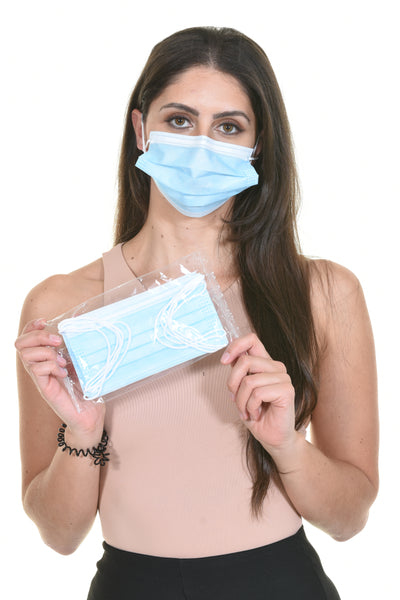 Puratise Disposable 3 Ply Face Masks- 50 Per Box- Made in the UK 14