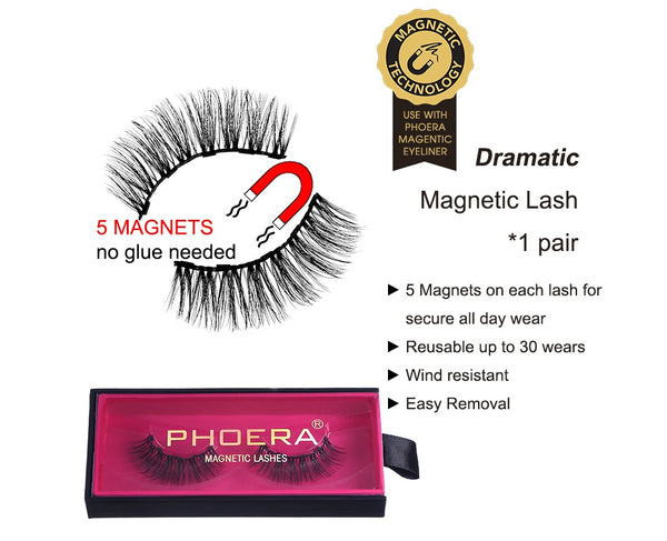 Phoera Magnetic Lashes - 3 Incredible Designs 3