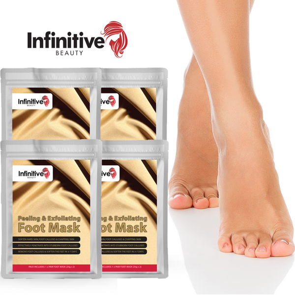 Infinitive Beauty Peeling and Exfoliating Foot Masks 10
