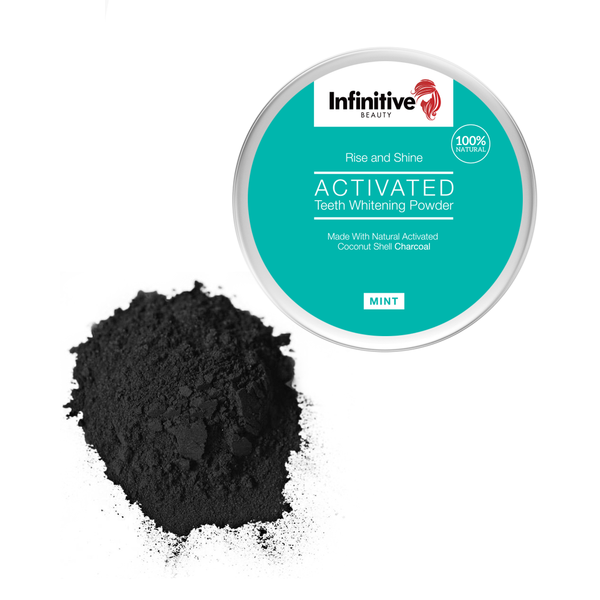 Infinitive Beauty Rise and Shine Activated Charcoal Teeth Whitening Powder 1