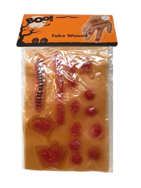 Halloween Rubber Fake Wounds 0