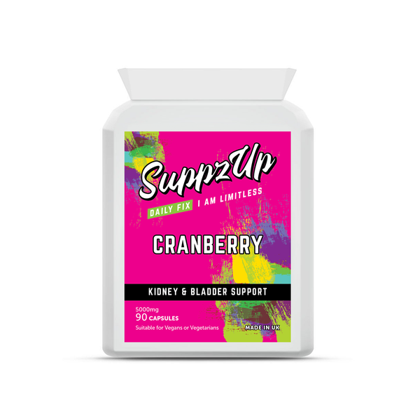 SuppzUp Cranberry 5000mg - 90 Tablets 0