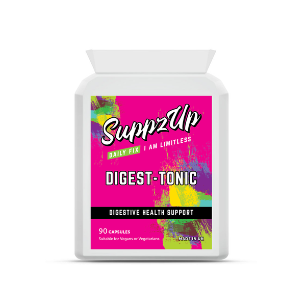 SuppzUp Digest Tonic Digestive Enzymes - 90 Capsules 0