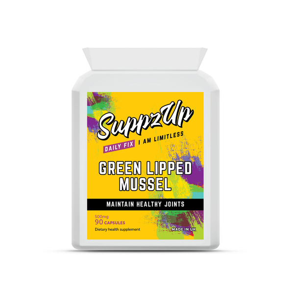 SuppzUp Green Lipped Mussel 500mg - 90 Capsules 0