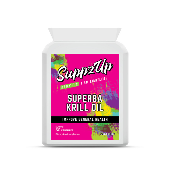 Suppzup - Superba Krill Oil Extract 500mg 60 Capsules 0