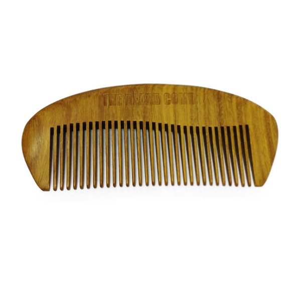 The Beard Comb - Handmade and Engraved Wooden Beard Comb 0