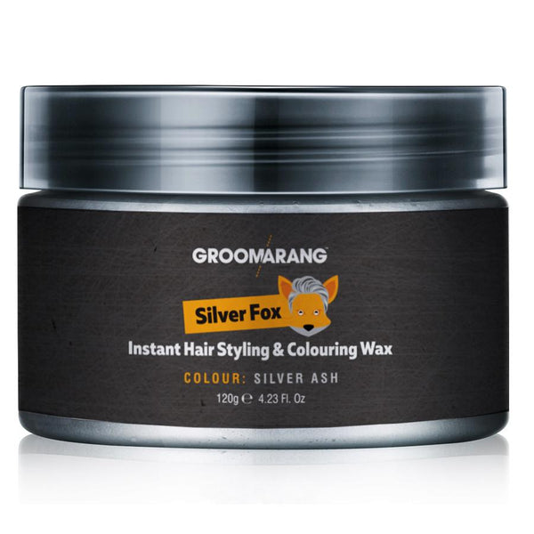 Groomarang Silver Fox Instant Hair Styling & Colouring Wax 0