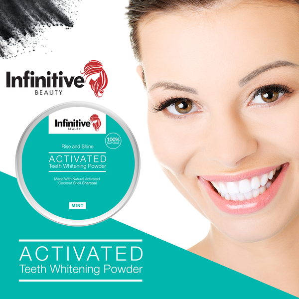 Infinitive Beauty Rise and Shine Activated Charcoal Teeth Whitening Powder 0