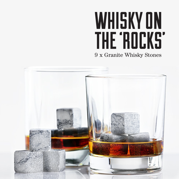 Whiskey Stones with Optional Ice Skull Trays 1