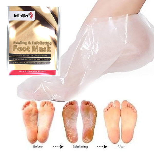 Infinitive Beauty Peeling and Exfoliating Foot Masks 0