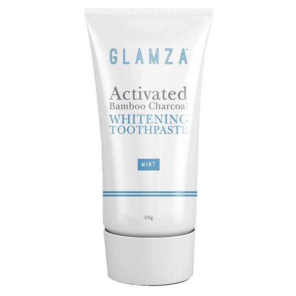 Glamza Activated Bamboo Charcoal Whitening Toothpaste and or Powder - Non Fluoride Mint 3