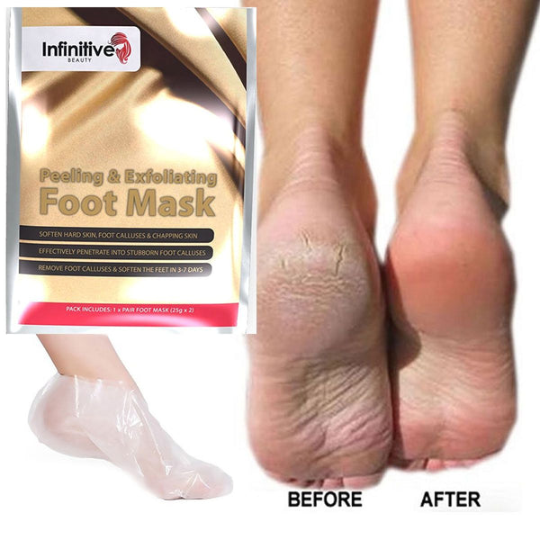 Infinitive Beauty Peeling and Exfoliating Foot Masks 4