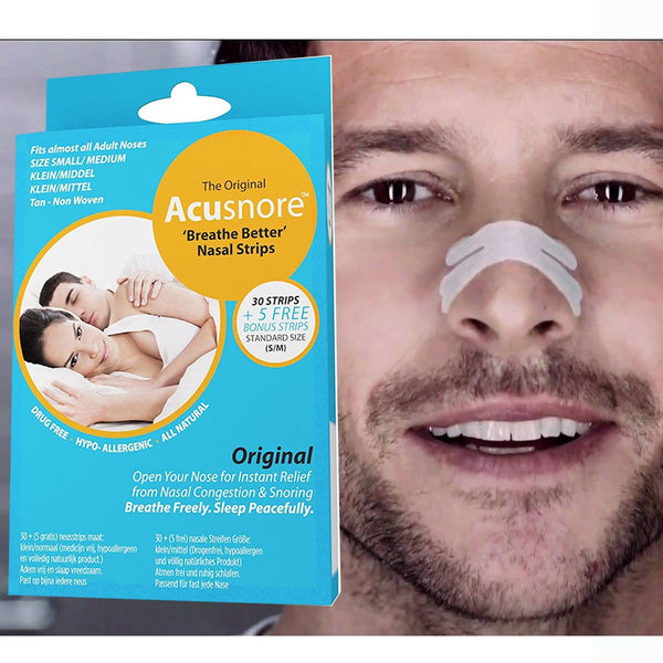 Acusnore Anti Snore Breathe Better Nasal Strips 6