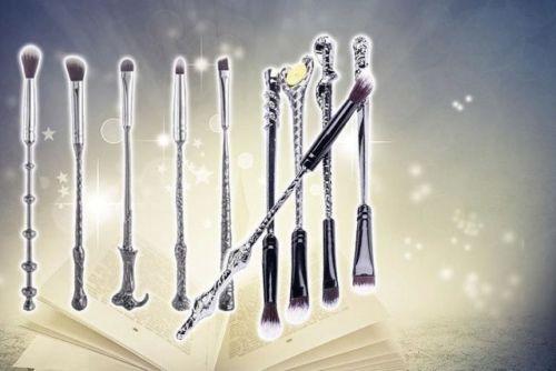 10pc Harry Potter Inspired Makeup Brush Set 1