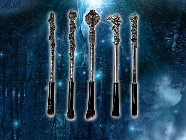 5pc Magical Wizard Inspired Snakehead Make Up Brush Set 0