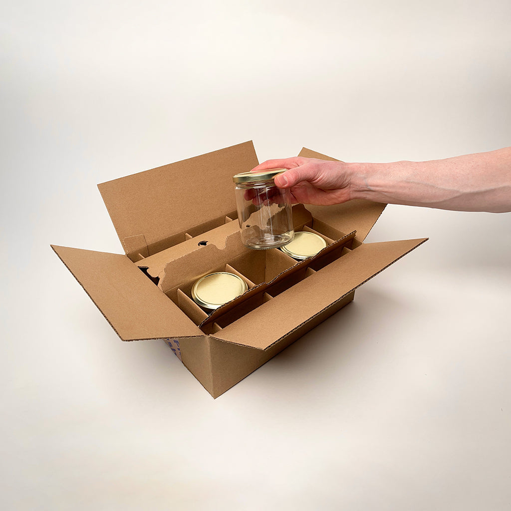 Packaging for CandleScience Salsa Jars