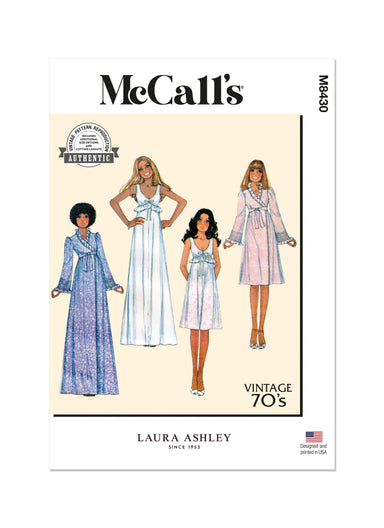McCall's M8429 Misses' Top and Skirt by Laura Ashley Sewing Pattern —   - Sewing Supplies