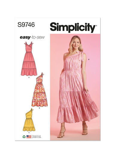 Simplicity Pattern 8799 Simple to Make 1950s gowns — jaycotts.co