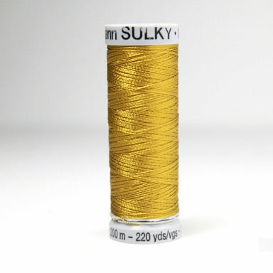 Sulky of America 268d 40wt 2-Ply Rayon Thread, 1500 yd, Mine Gold