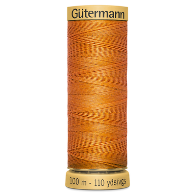 Gutermann Red Cotton Thread, 100m Reel, 2453, Hand Sewing Threads, 100%  Cotton for Machine or Overlocker 