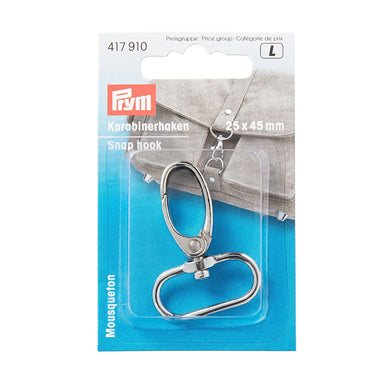 Prym Teardrop Snap Hook 40mm size bag fasteners —  - Sewing  Supplies