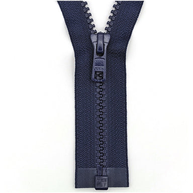 YKK Open End Zip - Medium Plastic tooth colour 580 Black —  -  Sewing Supplies
