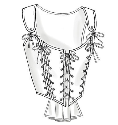 Butterick Pattern: B5662 Misses' Historic Corsets —