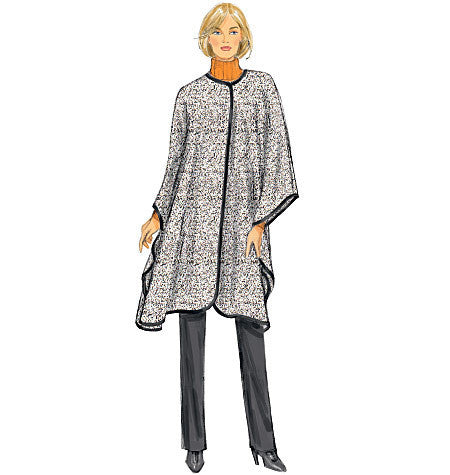 Butterick 6250 Misses' Jacket, Coat and Wrap Pattern — jaycotts.co.uk ...