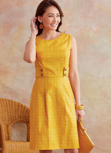 Butterick 6677 Misses' Dress and Sash