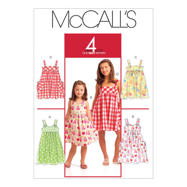 McCall's Sewing Pattern M8265 - Infants' Gown, Top, Pants, Headband and  Hat, Size: YA5 (NB-S-M-L-XL) 