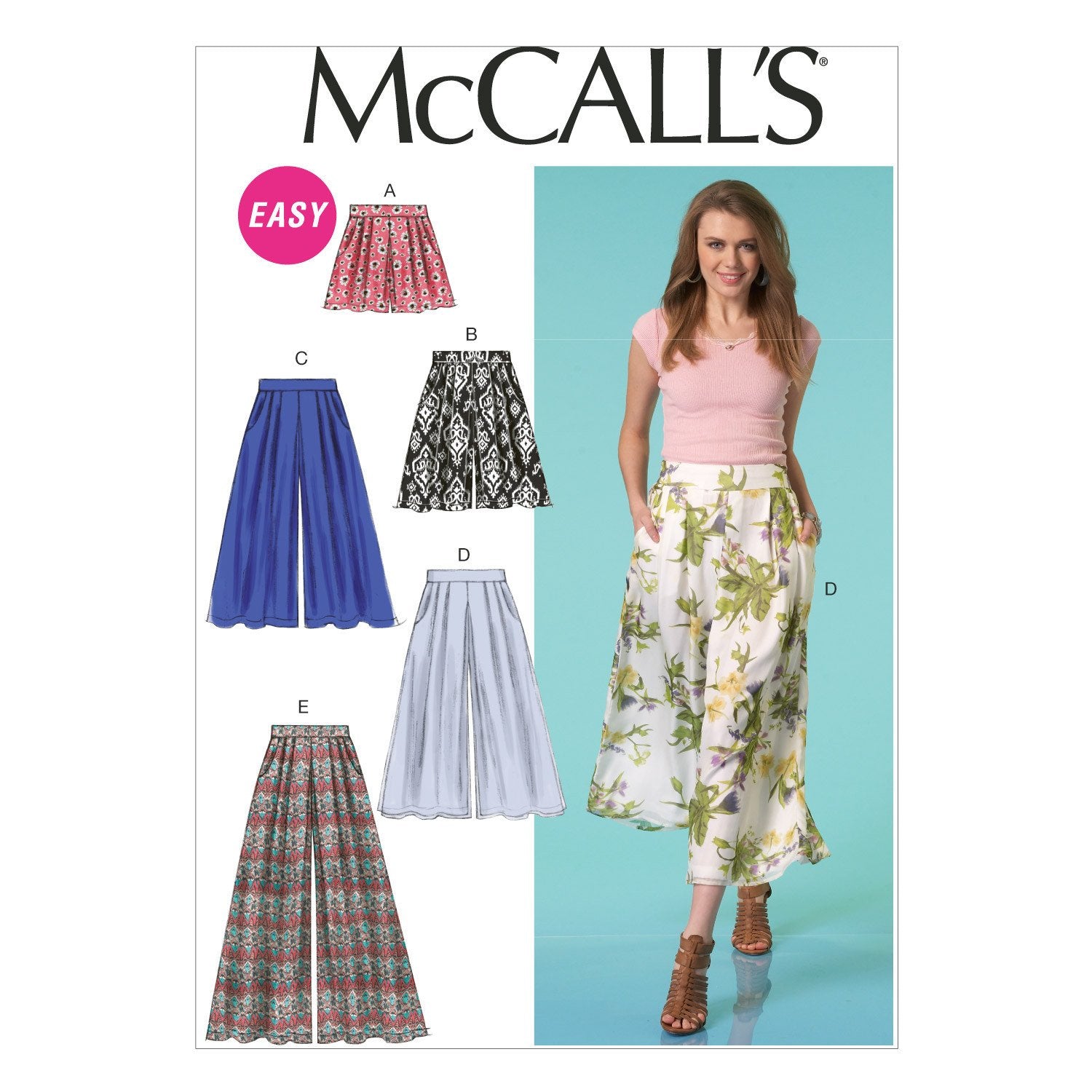 McCall's Pattern: M7131 Misses' Shorts and Trousers — jaycotts.co.uk ...