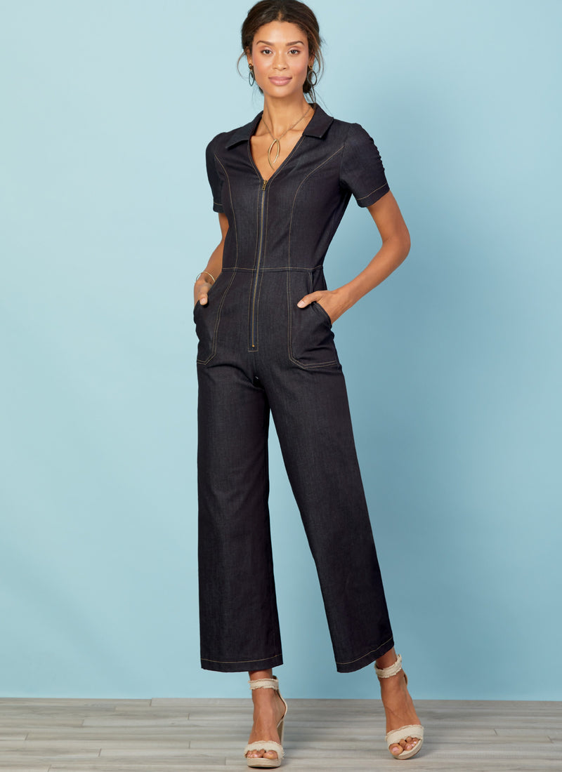 M7908 Misses'/Miss Petite Jumpsuits | A/B, C and D Cup Sizes – jaycotts ...