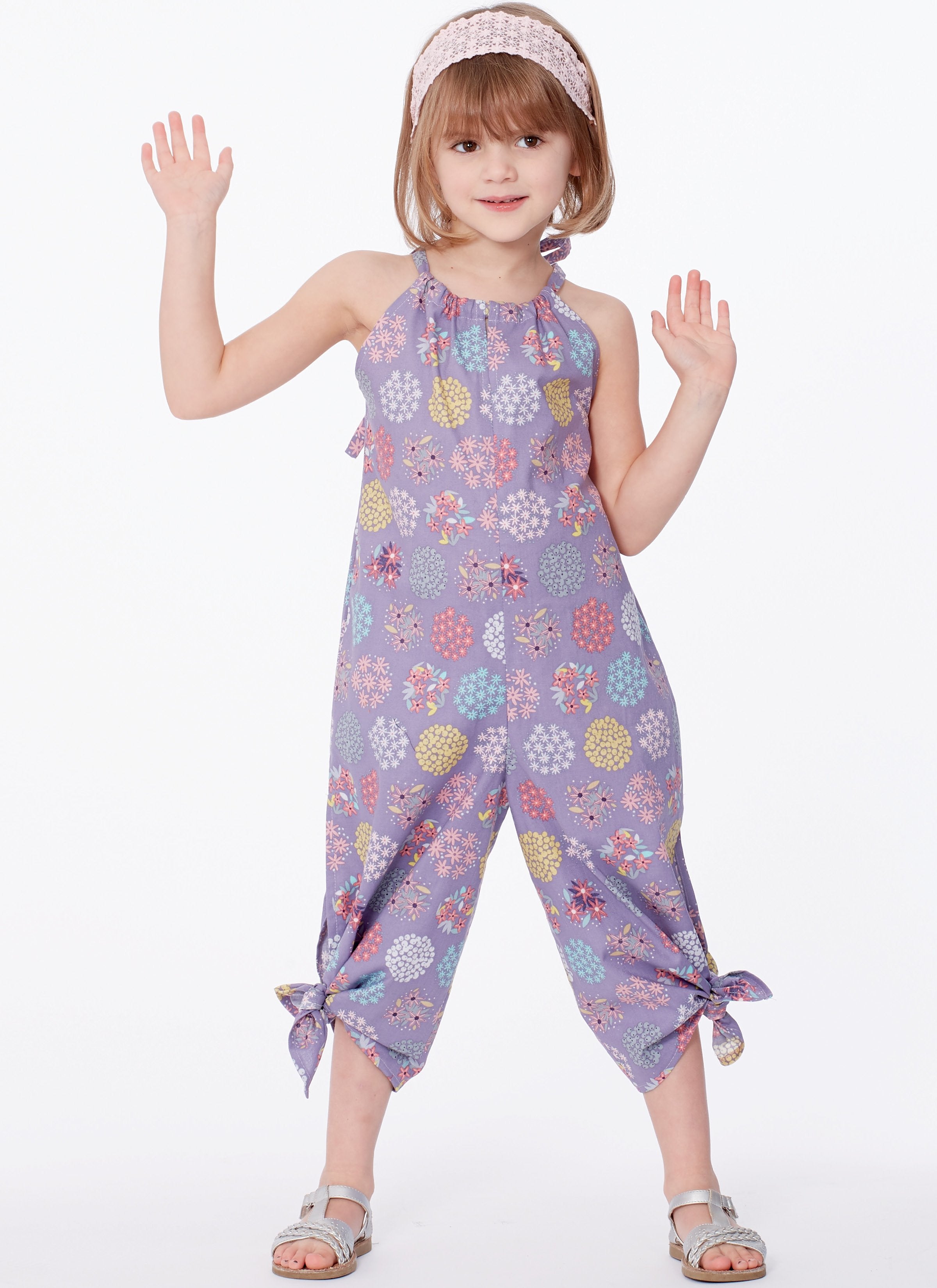 McCall's 7917 Girl's Romper, Jumpsuit and Belt – jaycotts.co.uk ...