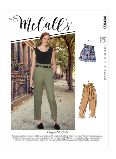 McCall's 2747 Womens Casual Tops Pants & Shorts Out Of Print Sewing Pa