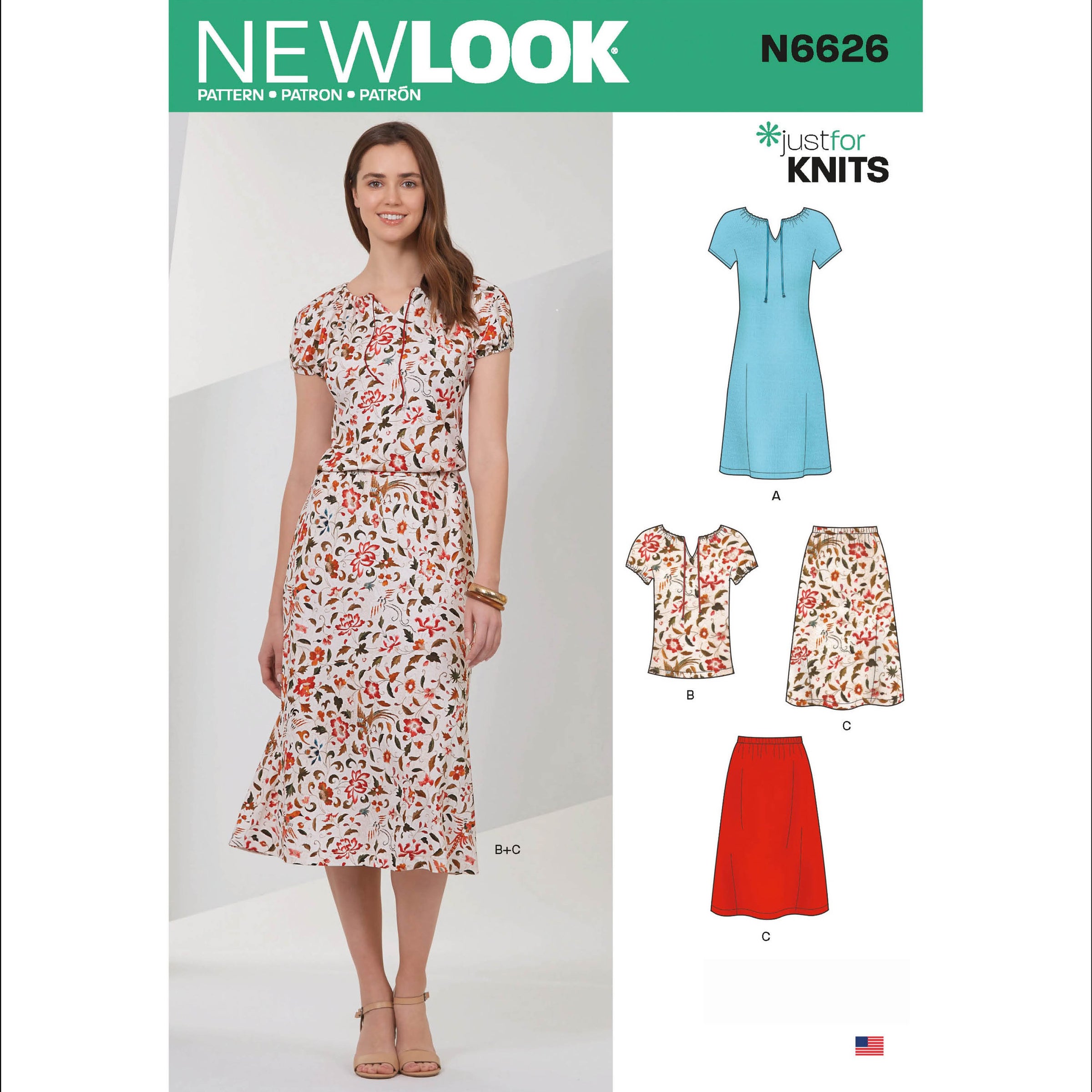 New Look Sewing Pattern 6626 – jaycotts.co.uk - Sewing Supplies